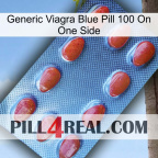 Generic Viagra Blue Pill 100 On One Side 06